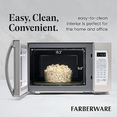 Farberware® Professional 1100-Watt Microwave Oven with Smart Sensor Cooking