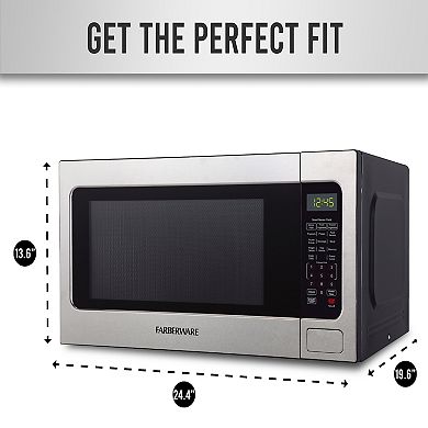 Farberware® Professional 1200-Watt Microwave Oven with Smart Sensor Cooking