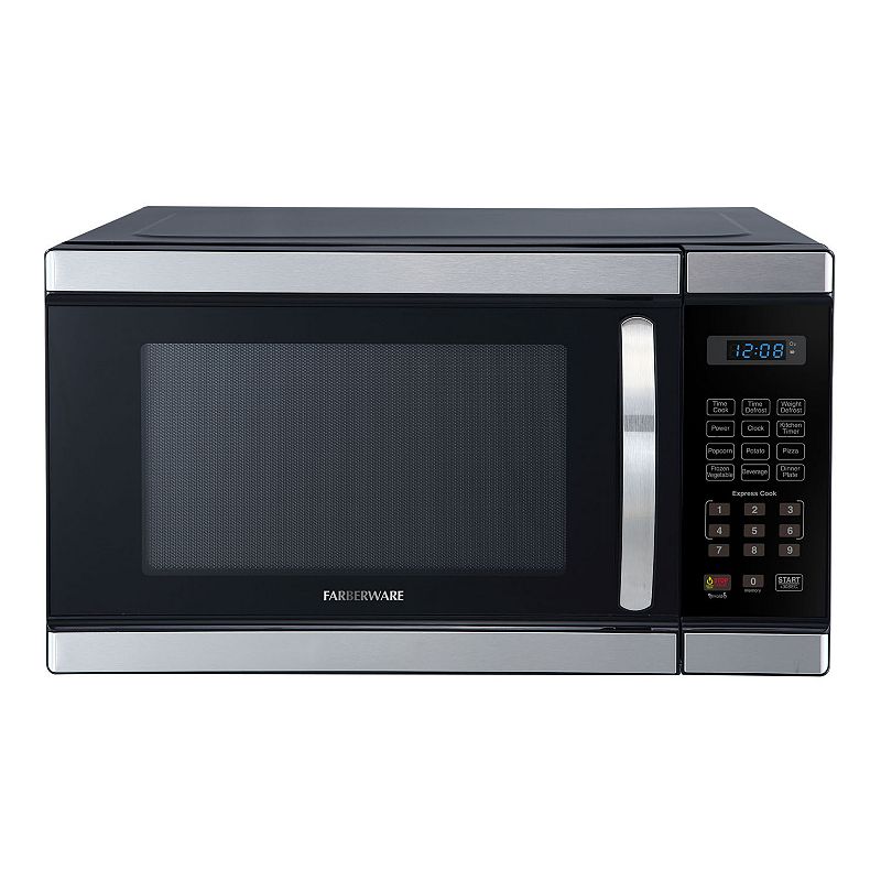 Farberware - Professional 1.1 Cu. Ft. Countertop Microwave with Defrost