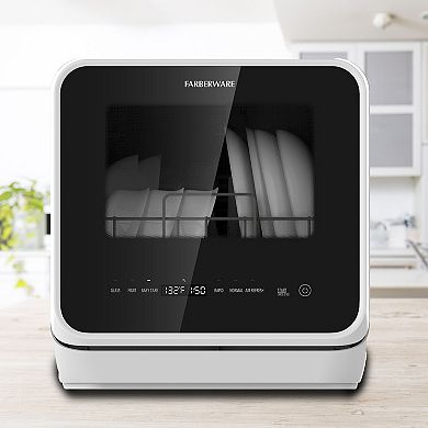 Farberware® Professional Compact Portable Countertop Dishwasher with Built-In Water Tank