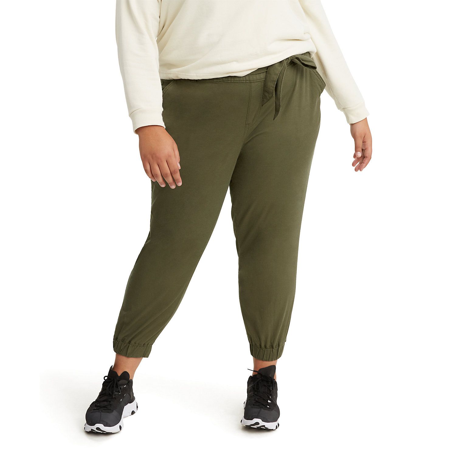 green joggers womens