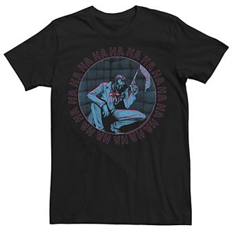 Men's Batman Joker HA HA HA Circle Tee