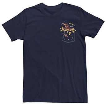 Men's Fantastic Beasts Niffler Faux Pocket Tee