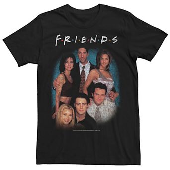Men's Friends Group Shot Vintage Portrait Tee