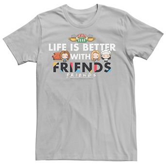 Men's Friends Chibi Better With Friends Tee