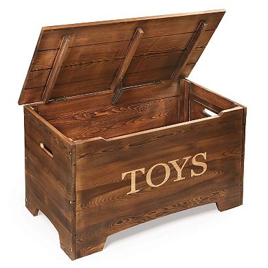 Badger Basket Solid Wood Rustic Toy Box