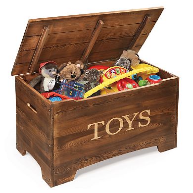 Badger Basket Solid Wood Rustic Toy Box