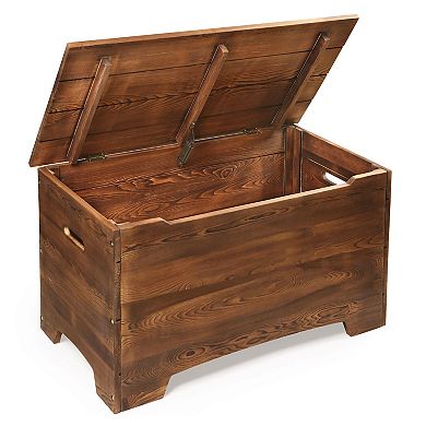 Badger Basket Solid Wood Rustic Toy Box