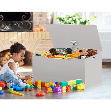 Badger Basket Flat Bench Top Toy and Storage Box