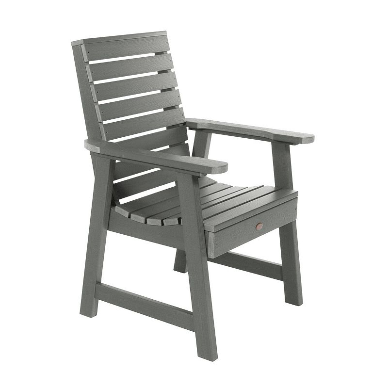 highwood Weatherly Indoor / Outdoor Dining Chair, Grey
