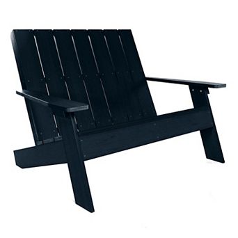 Highwood USA Itailica Modern Indoor / Outdoor Adirondack Loveseat Chair