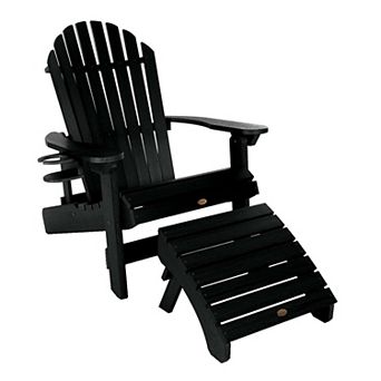 Highwood USA 2 pc King Hamilton Chair Set with Cup Holder