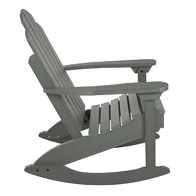 Highwood USA 3-piece Classic Westport Rocking Chair & Side Table Set