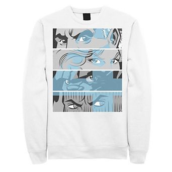 Men's Marvel Fantastic Four Group Shot Eyes Panel Sweatshirt