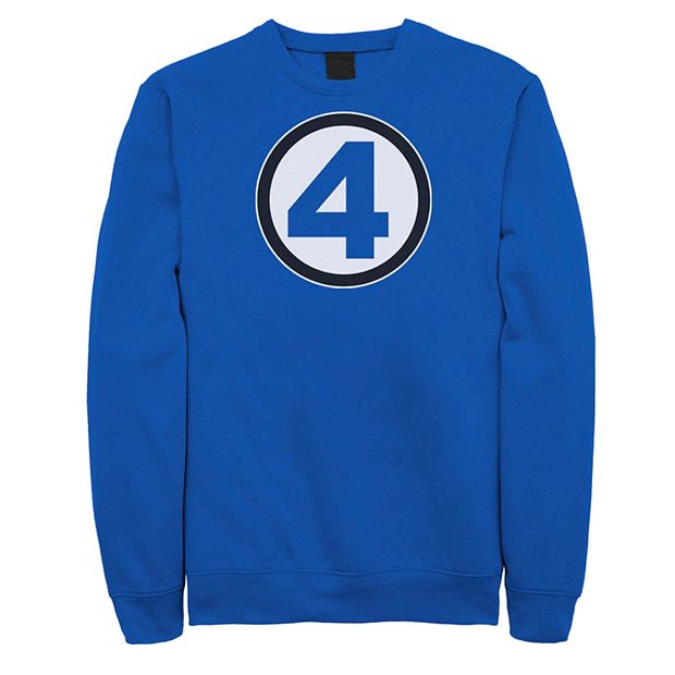 Men's Marvel Fantastic Four Bold Center Chest Logo Sweatshirt