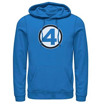 Men's Marvel Fantastic Four Bold Center Chest Logo Hoodie