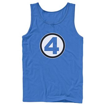 Men's Marvel Fantastic Four Bold Center Chest Logo Tank Top