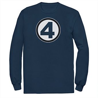 Men's Marvel Fantastic Four Bold Center Chest Logo Tee