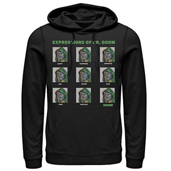 Men's Marvel Expressions Of Dr. Doom Panels Hoodie