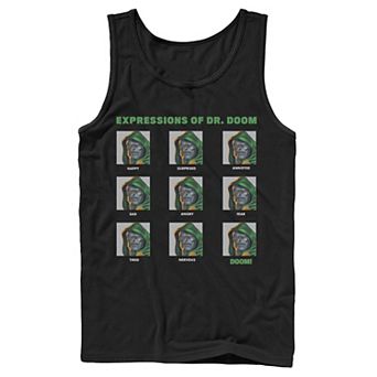 Men's Marvel Expressions Of Dr. Doom Panels Tank Top