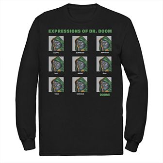 Men's Marvel Expressions Of Dr. Doom Panels Tee