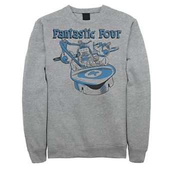 Men's Marvel Fantastic Four Group Shot Fantasticar Sweatshirt