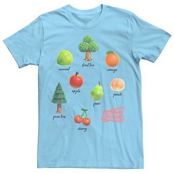 Men's Animal Crossing New Horizons Fruit And Trees Tee