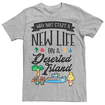 Men's Animal Crossing New Horizons New Island Life Tee