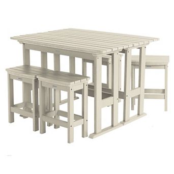 Highwood USA Lehigh 6 pc Counter-Height Balcony Set