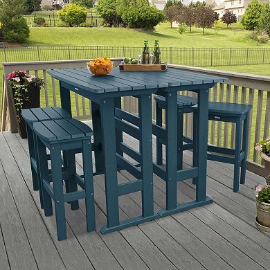 Highwood USA Lehigh 6-piece Bar Height Balcony Set