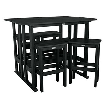 Highwood USA Lehigh 6 pc Bar Height Balcony Set