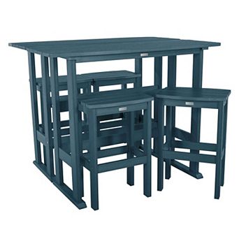 Highwood USA Lehigh 6 pc Bar Height Balcony Set