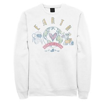 Disney / Pixar's WALL-E Eve Juniors' Earth "Keep It Clean" Fleece Sweatshirt