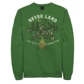 Disney's Peter Pan Lost Boys Juniors' Summer Camp Portrait Fleece Sweatshirt