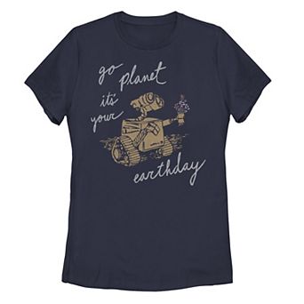 Disney / Pixar's WALL-E Juniors' Go Planet It's Your Earthday Tee