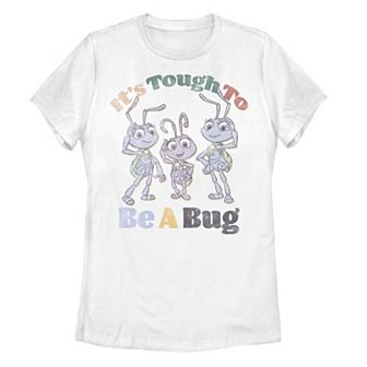 Disney / Pixar's A Bug's Life Juniors' Group Shot "It's Tough To Be A Bug" Tee