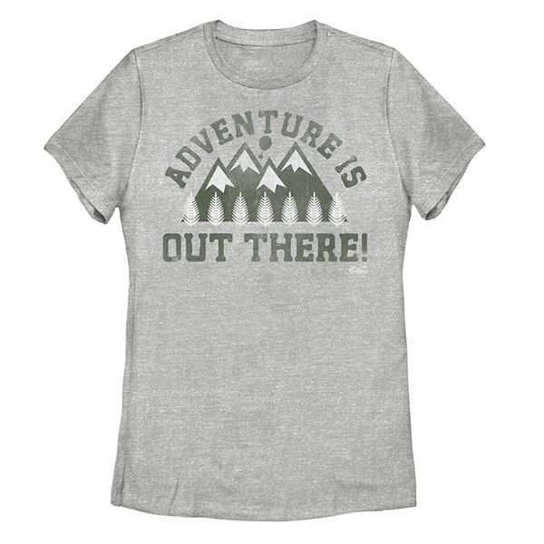Juniors' Disney / Pixar Up Adventure Is Out There Forest Style Tee