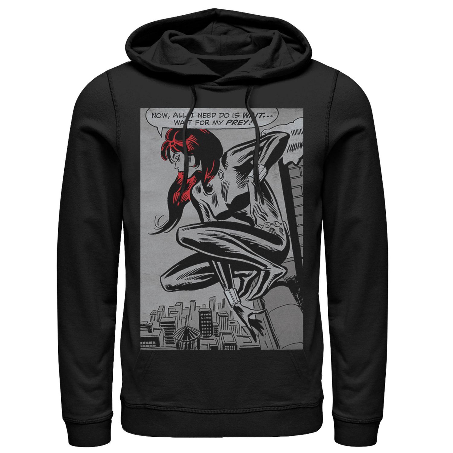 marvel black hoodie