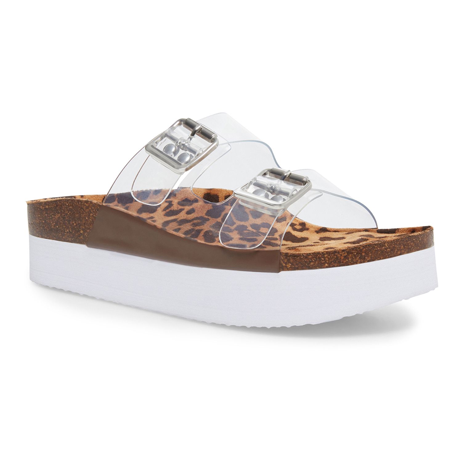 madden girl lift wooden platform sandals