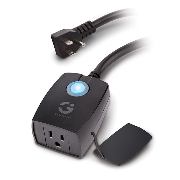 GIRIER Outdoor Smart WiFi Plug with 2 Outlets 16A Wireless