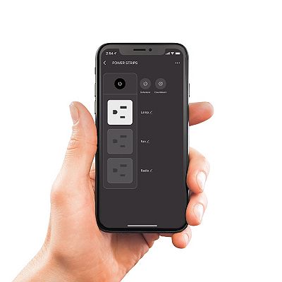 Smart Gear 3 Outlet WiFi Smart Power Strip