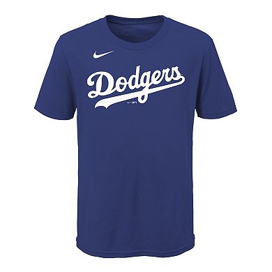 Youth Los Angeles Dodgers Cody Bellinger Nike White Player Name & Number T- Shirt