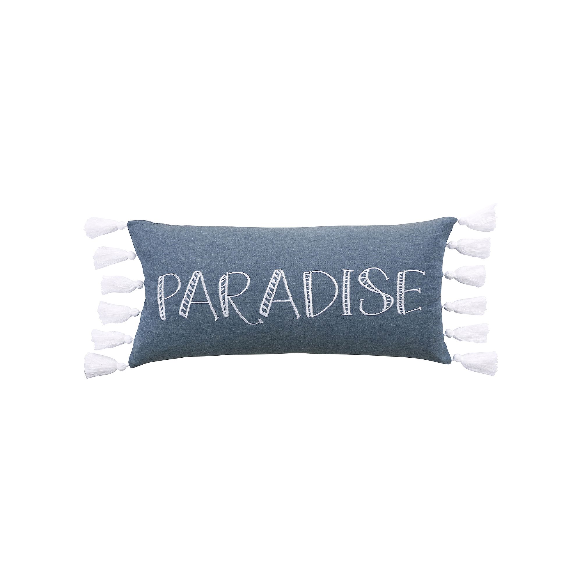 Levtex Home Truro Paradise Throw Pillow, Blue