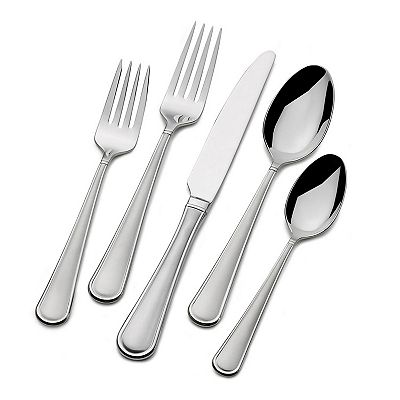 Wallace Leah Frost Dots Band Frosted Stainless Teaspoons – Set Of 6, 6.5-Inch, Silver