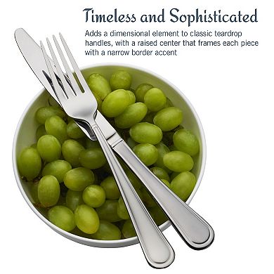 Mikasa Virtuoso Frost 65-pc. Flatware Set