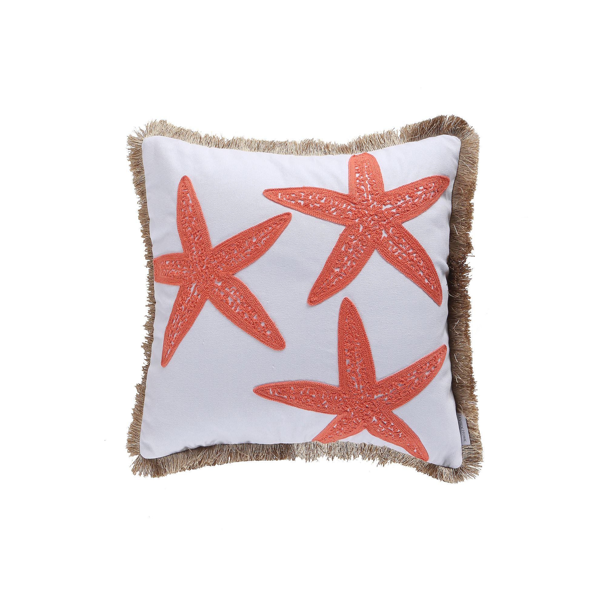 Levtex Home Bakio Starfish Throw Pillow, Pink