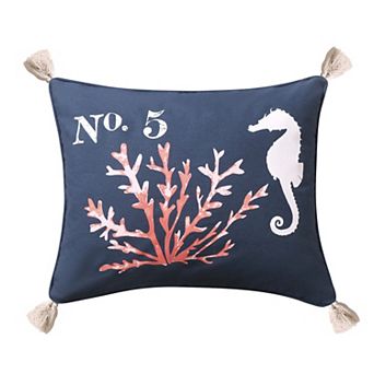 Levtex Home Bakio Coral Throw Pillow