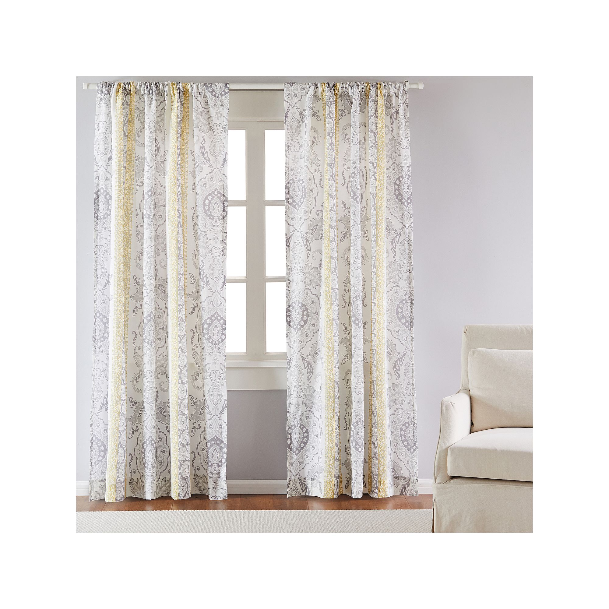 Levtex Home St. Claire Window Curtain, Ivory
