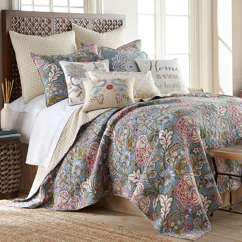 70453878 Levtex Home Angelica Quilt Set, Multicolor, Twin sku 70453878