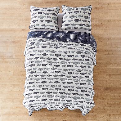 Levtex Bakio King Quilt Set